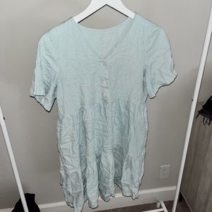 Light blue dress WITH POCKETS
